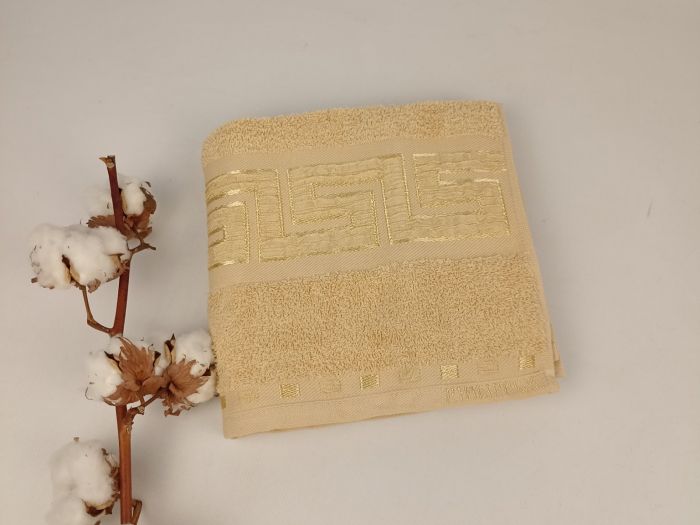 Рушник Philippus Collesium Cotton 50х90 Krinkil Greek Бежевий (Е261)