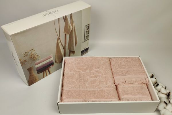 Рушники Maison D'or 3шт New Flora Rosa