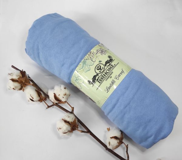 Простирадло на резинці Issihome 160x200 + 30см Light blue
