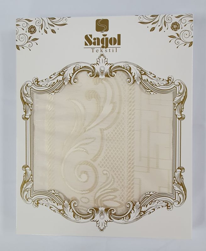 Скатертина Sagol тефлон 180Q Sgl-003 Cream в коробці *