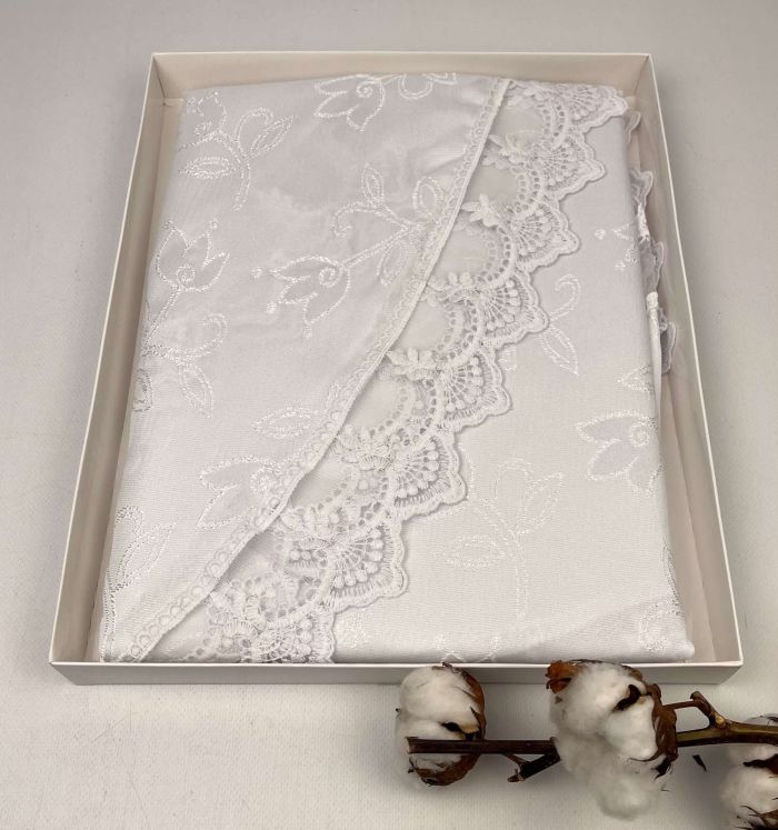 Скатертина Maison Royale 160 Круг KDK-2 White