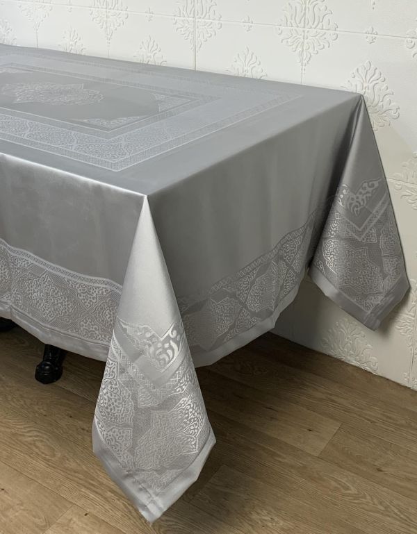 Скатертина Masali тефлон 160x220 Model 507 Grey