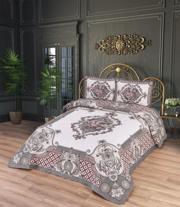 Покривало My Bed Jumboo Serie 240x260 з наволочками Terra Gri