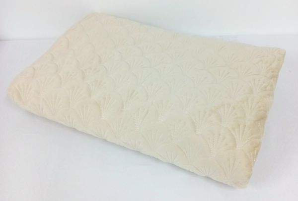 Покривало велюрове ракушка Model-11 220x240 Light  Beige