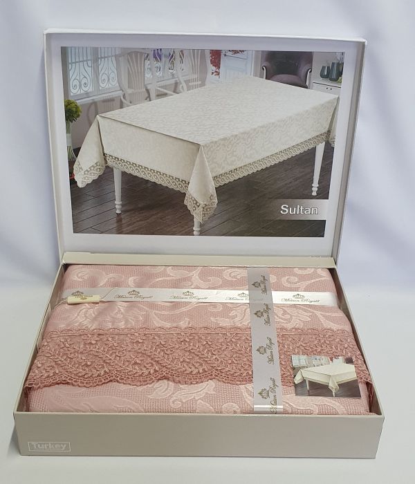 Скатертина Maison Royale 160x220 Sultan Powder