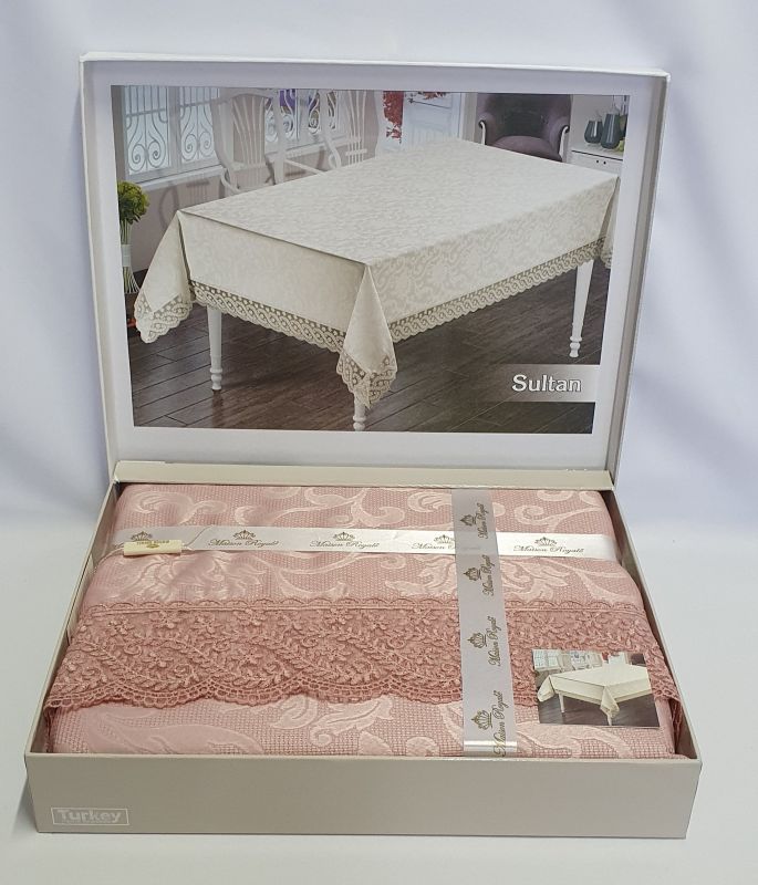 Скатертина Maison Royale 160x220 Sultan Powder