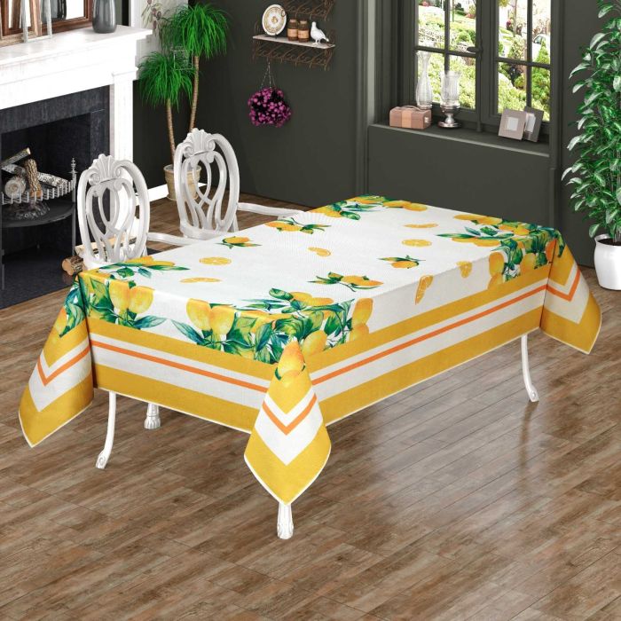 Скатертина "Print" Sagol 160х220 Lemon