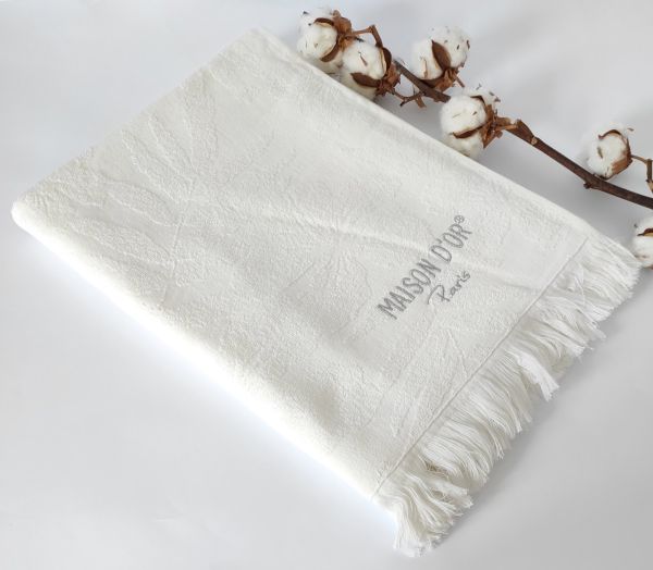 Рушник пляжний Maison D'or Hawaii 85x150 Ecru