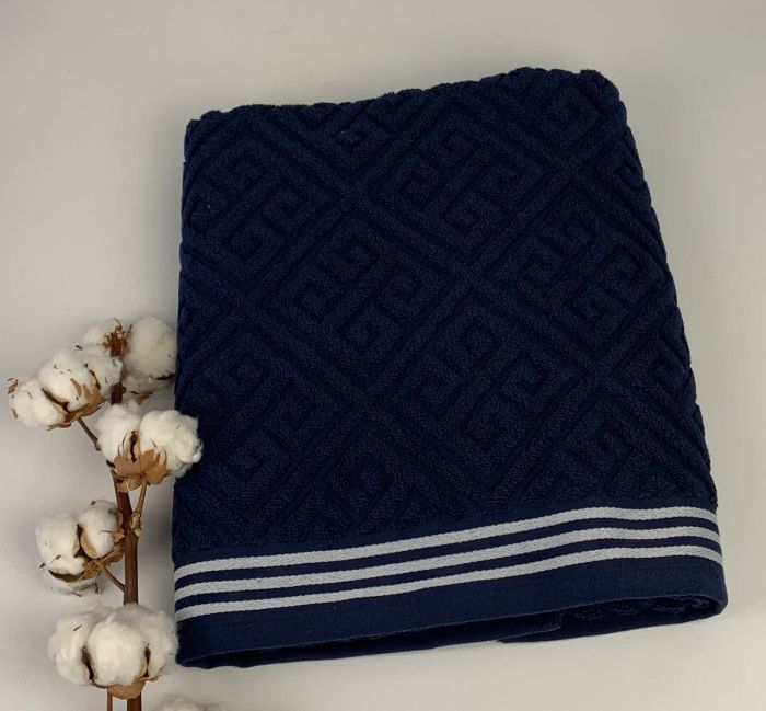 Рушник Puppila 70х140 Costa Dark Blue