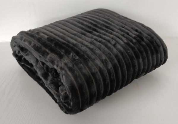 Покривало велюр євро 200х220 Anthracite (549)