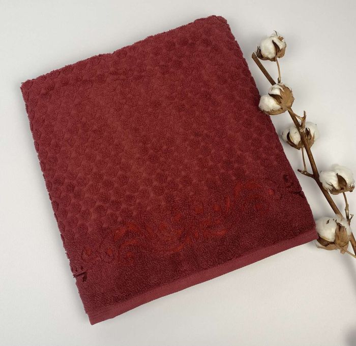 Рушник 70х140 Kurde Red