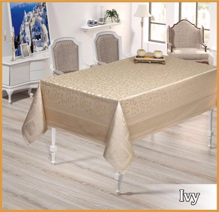 Скатертина тефлон Maison Royale 160*300 Ivy Cappucino