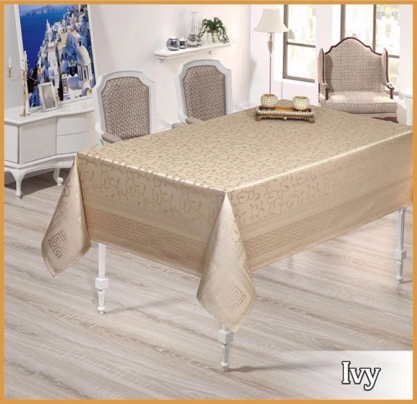 Скатертина тефлон Maison Royale 160*300 Ivy White