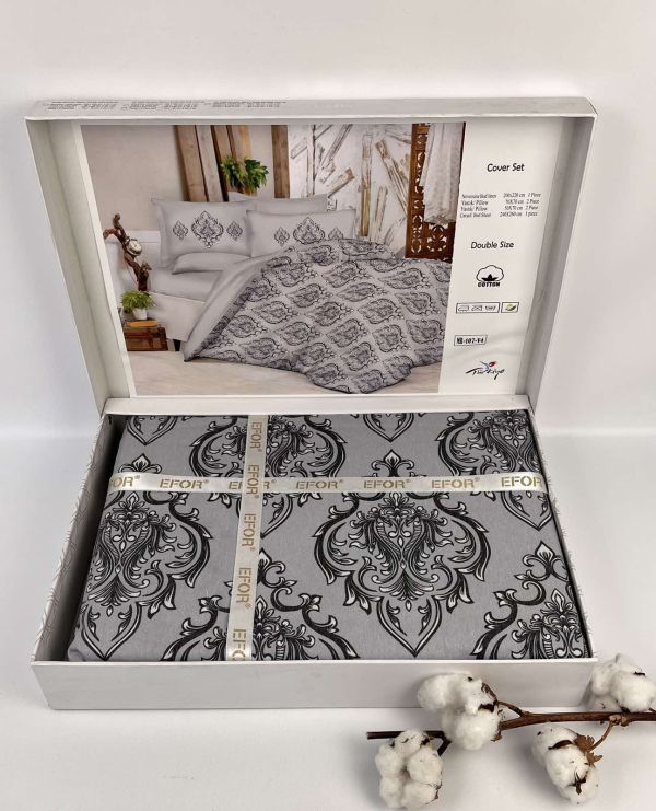 Постільна білизна Maison Royale ранфорс 200x220 MR-107 V-4