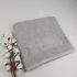 Рушник Philippus Moss Cotton 70x140 Rose Сірий (A556)