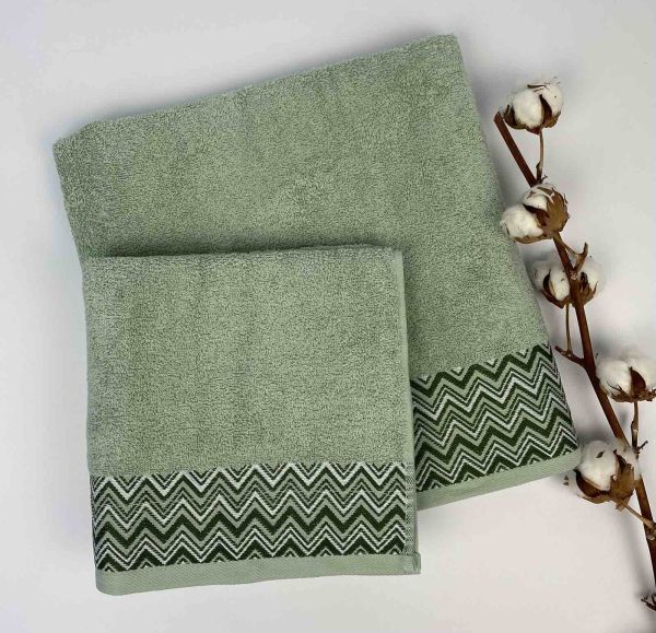 Набір рушників Cottonize 2 шт cod106 Green