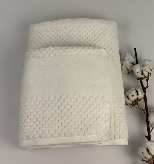 Набір рушників Philippus Microcotton 2 шт Mars Молочний(А362)