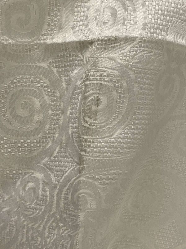 Скатертина Masali поліестер з мереживом 140х180 Model 515 Cream - уцінений товар