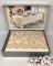 Скатертина Set Maison D'or 160x320+150x310+8pcs+8psc Marinella T.Cloth Beige