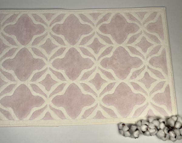 Килимок Maison D'or Barnella 70x120 cм Karo-Pudra
