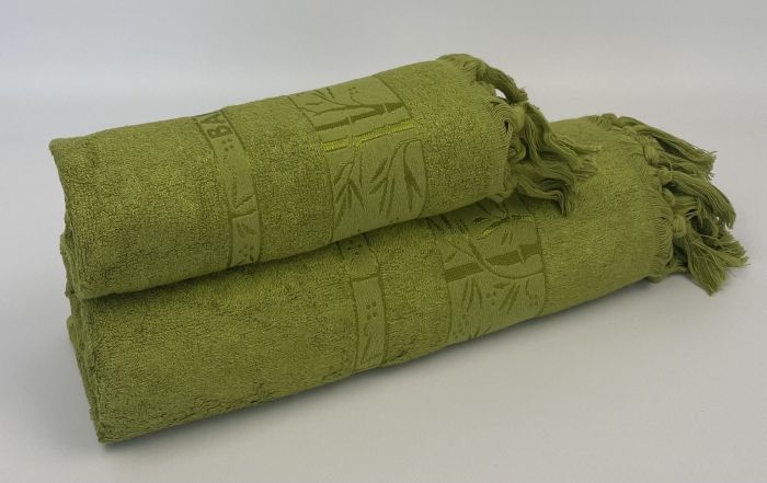 Набір бамбукових рушників Cottonize 2шт cod306 Green