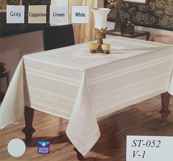 Скатертина Sagol тефлон 160x260 St-052 Cream