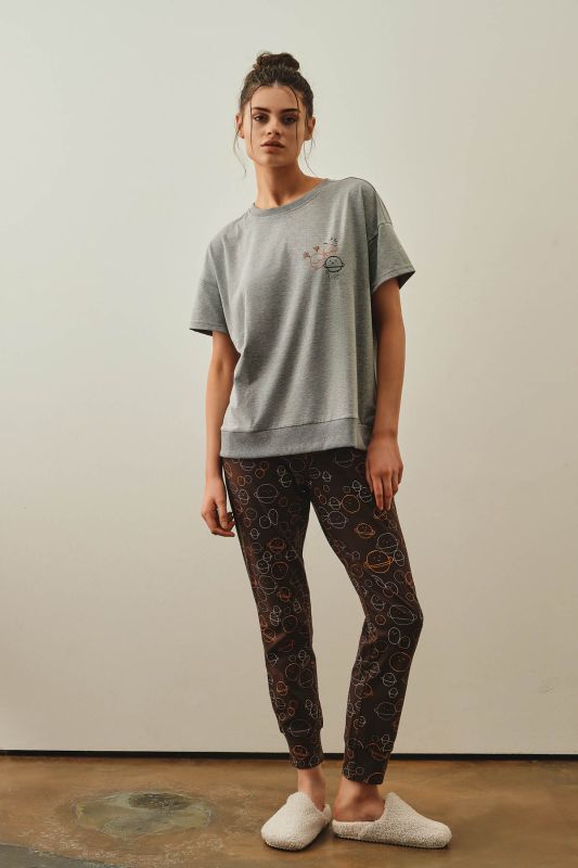 Піжама жіноча Hays 27145 Gri S