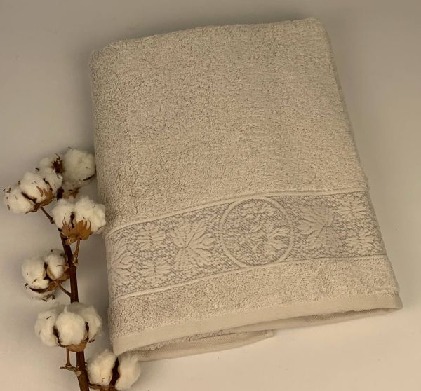 Рушник Pupilla 70х140 Karanfil Light Grey