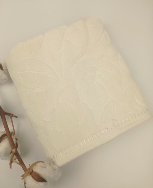 Рушник Saheser 50х90 Leaf White