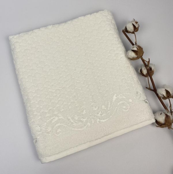 Рушник 70х140 Kurde White