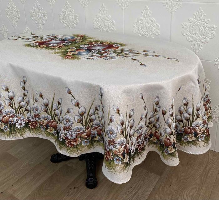 Скатертина Sagol великодня 160х300 ovale ST-148-2