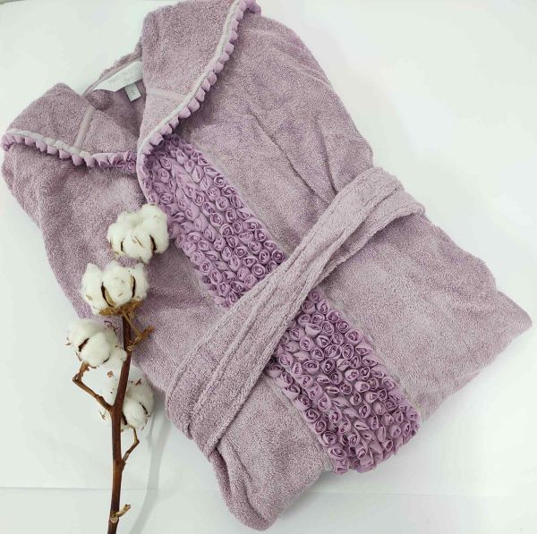 Халат жіночий Maison D'or Vivienne Dark Lilac L