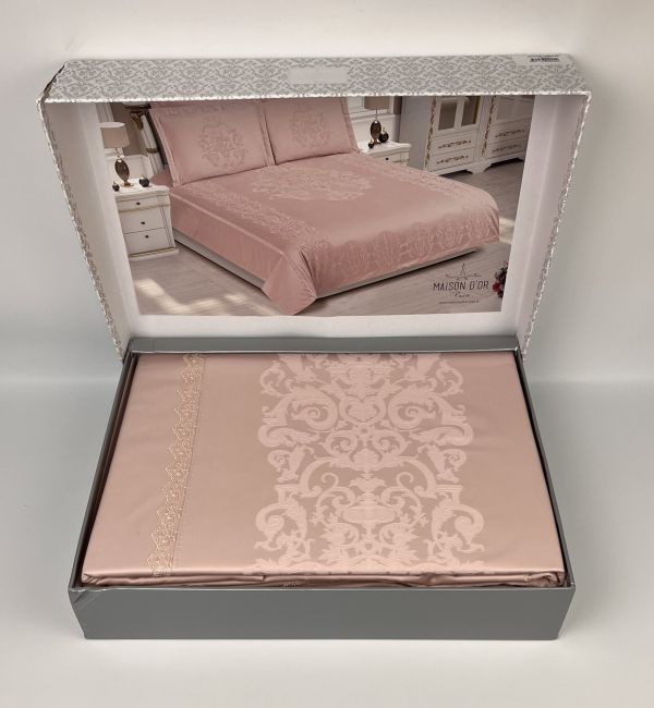 Постільна білизна Maison D'or сатин бамбук 200х220 Adrienne Pudra