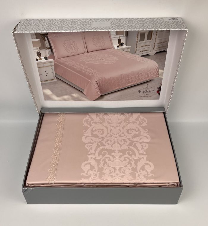 Постільна білизна Maison D'or сатин бамбук 200х220 Adrienne Pudra