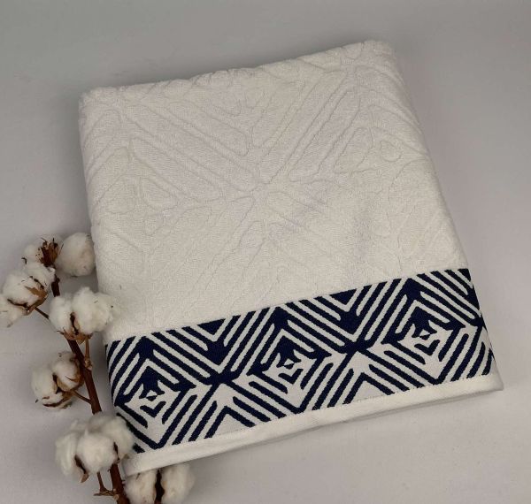 Рушник 70х140 White/Blue ornament