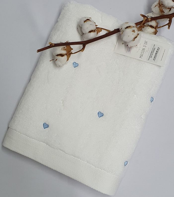 Рушник Maison D'or Love 50x100 White/Blue