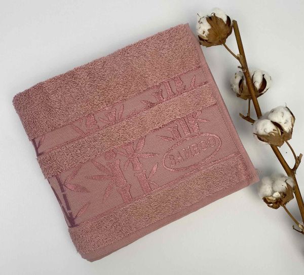 Рушник 50x90 Bamboo-1 Dirty- Pink