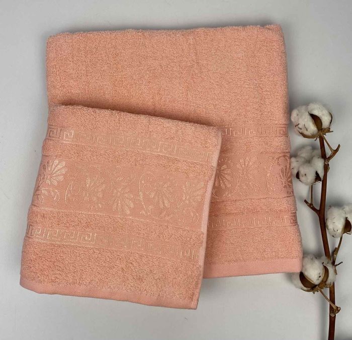 Набір рушників Cottonize 2 шт cod 137 Peach