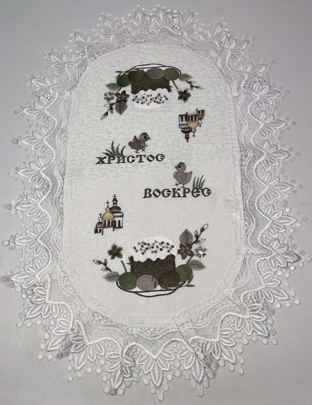 Серветка великодня Ov 40x65 YM50033A