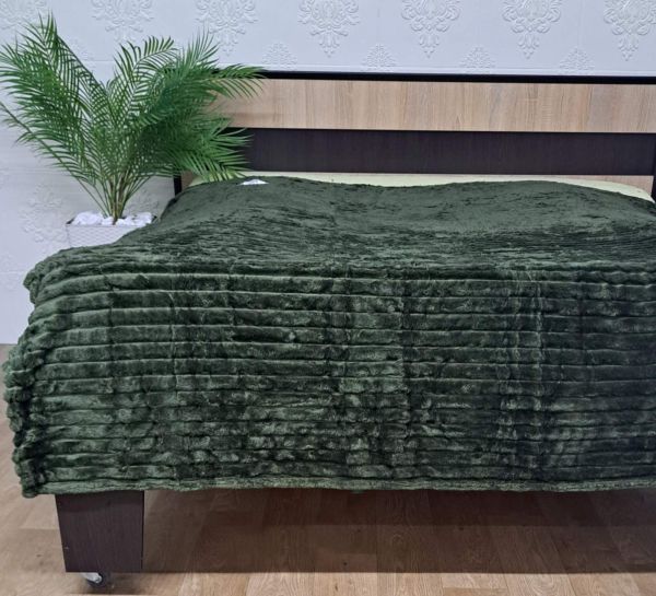 Покривало велюр 150х200 Green (614)