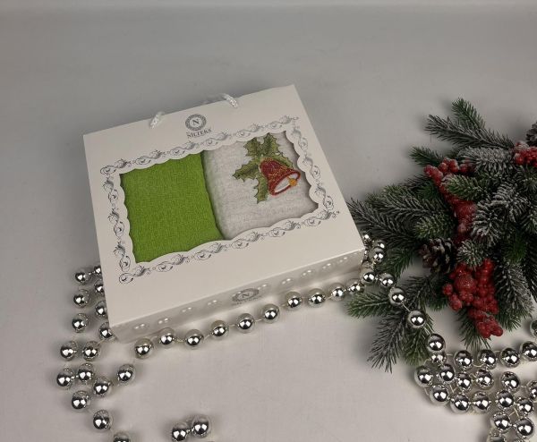 Набір рушників Nilteks 2шт Christmas 1