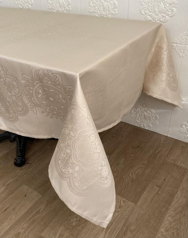 Скатертина Masali тефлон 160x260 Model 510 Cappucino