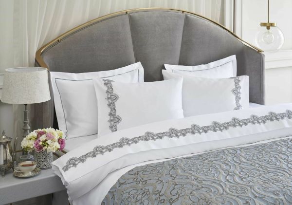 Постільна білизна Pepper Home Teresa 200x220 White - Blue