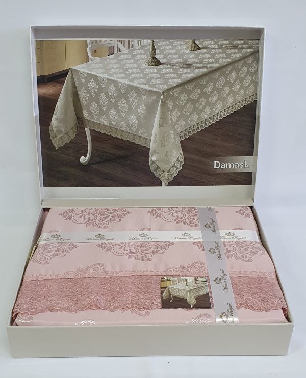 Скатертина Maison Royale 160x220 Damask Powder
