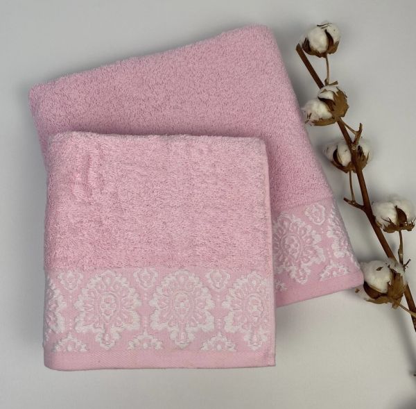 Набір рушників Cottonize 2 шт cod101 Pink