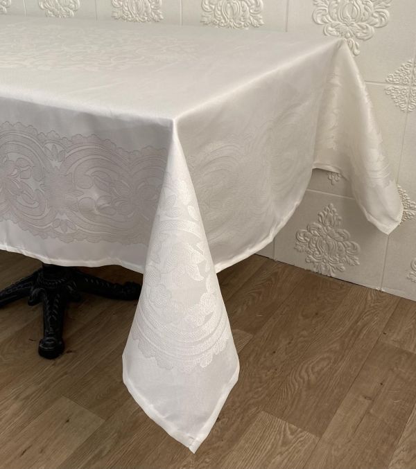 Скатертина Masali тефлон 160x300 Model 509 Cream
