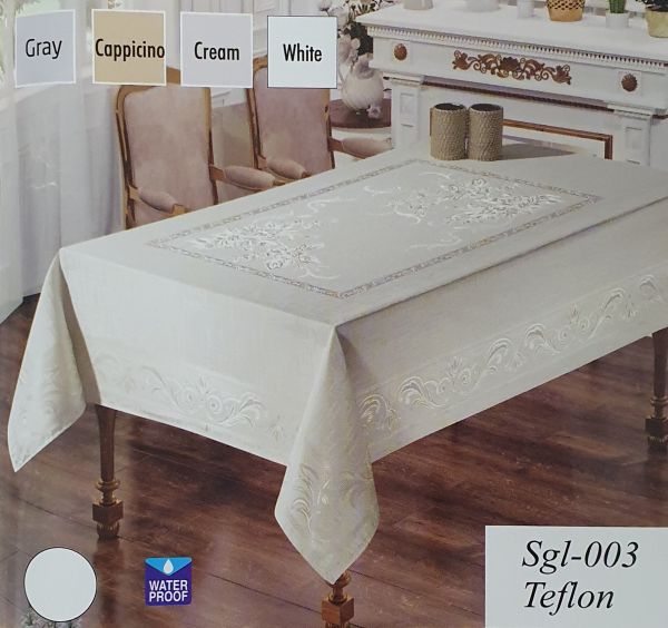 Скатертина Sagol тефлон 110x160 Sgl-003 Cappucino