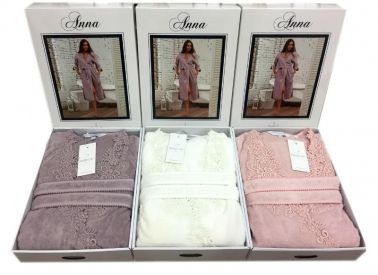 Халат жіночий Maison D'or Anna Dark Lilac М