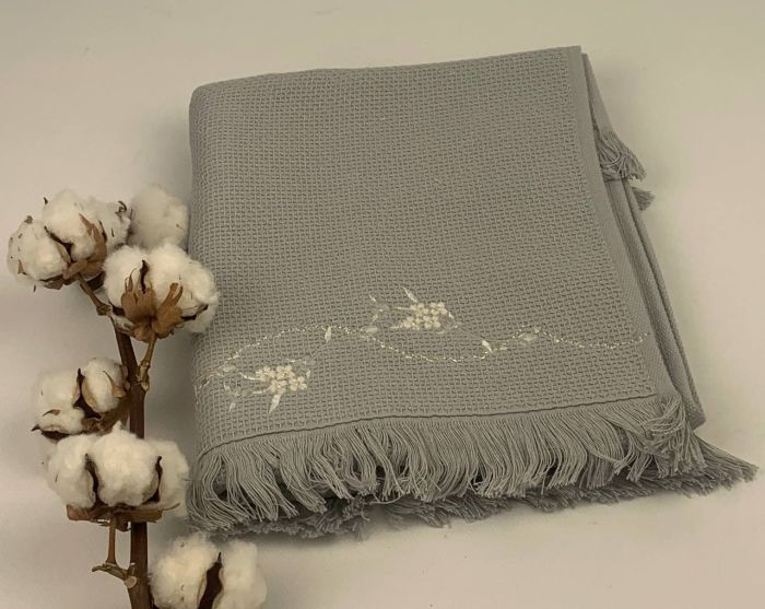 Рушник Pupilla 50х90 Bernini-1 Grey