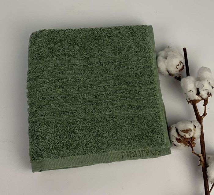 Рушник Philippus Collesium Cotton 50x90 Artemis Зелений(ЕA121)